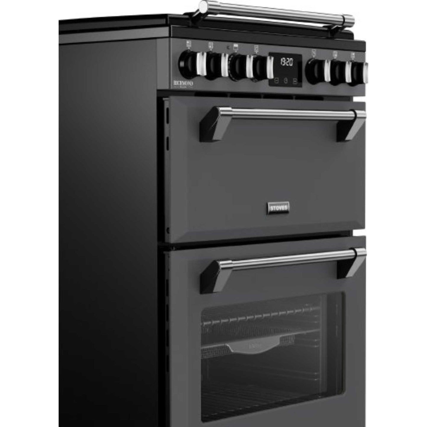Stoves Richmond Deluxe 60DF 60cm Dual Fuel Double Oven Cooker - DXMRARICH60DFANT