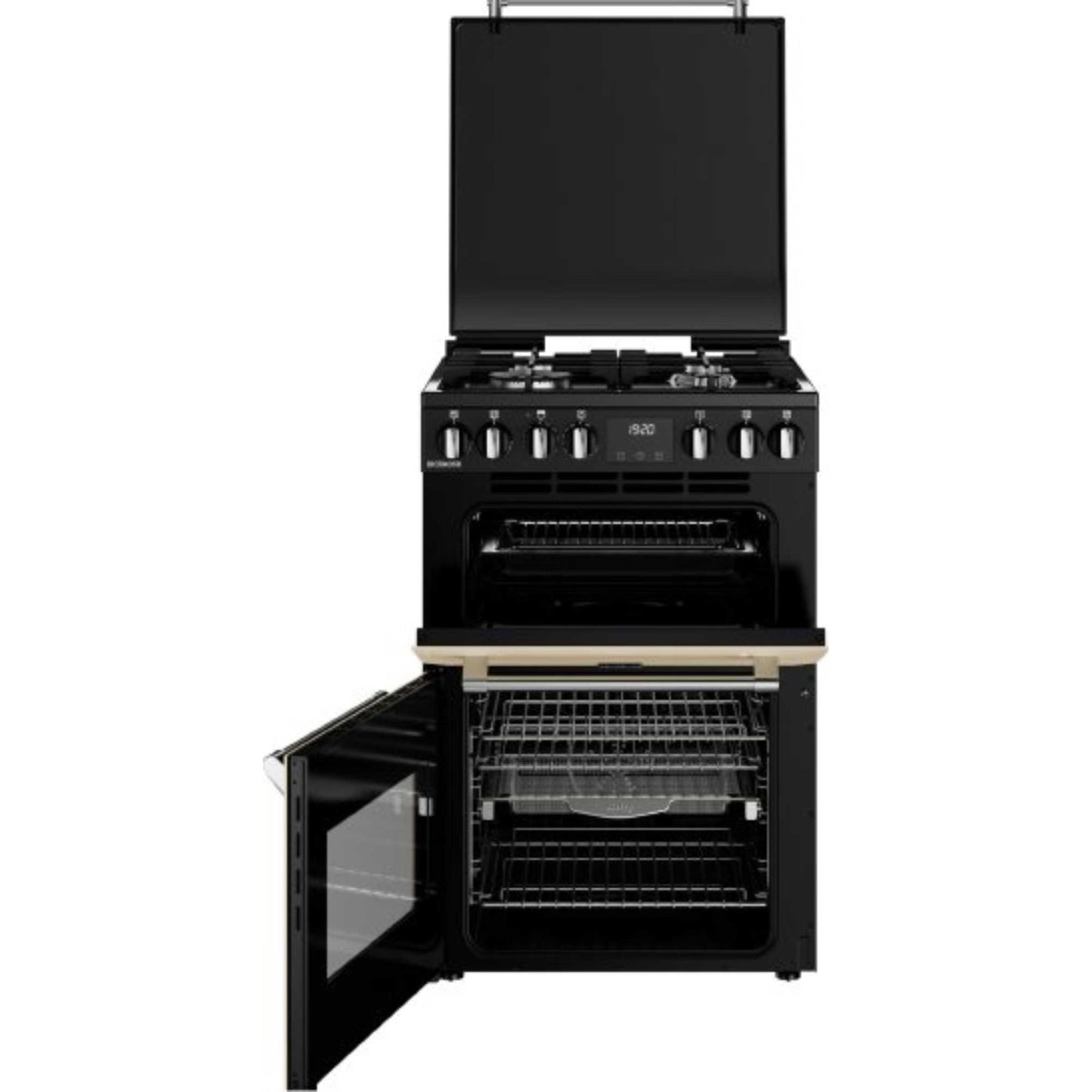 Stoves Richmond Deluxe 60DF 60cm Dual Fuel Double Oven Cooker - DXMRARICH60DFCRM