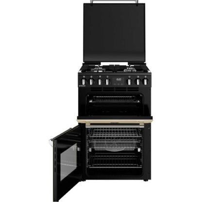 Stoves Richmond Deluxe 60DF 60cm Dual Fuel Double Oven Cooker - DXMRARICH60DFCRM