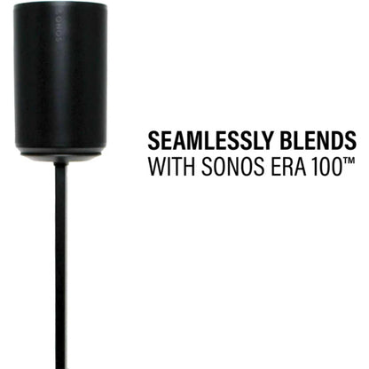 Sanus BSSEA2 Elite Height-Adjustable Speaker Stands for Sonos Era 300 and Era 100