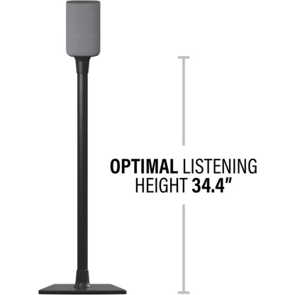 Sanus BSSU2-B1 Universal Speaker Stands for Speakers up to 4.5kg