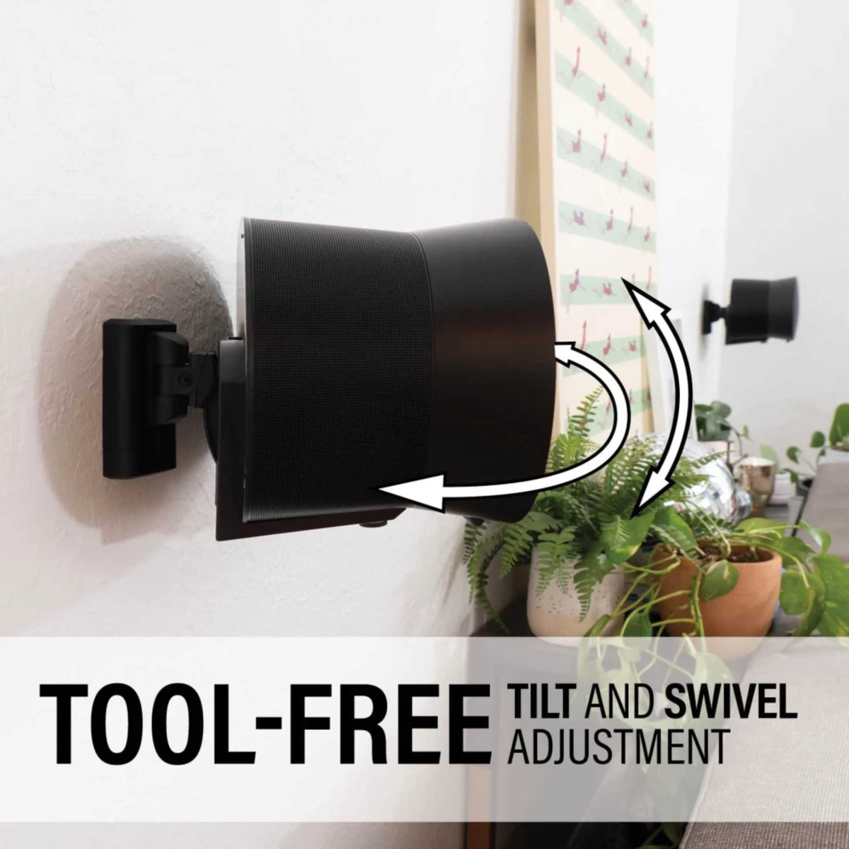 Sanus BSWME2 Elite Tilt & Swivel Speaker Wall Mount For SONOS Era 100 and Era 300