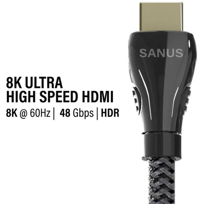 Sanus SAC-21HDMI1 1 Metre 8K Ultra High Speed HDMI Cable