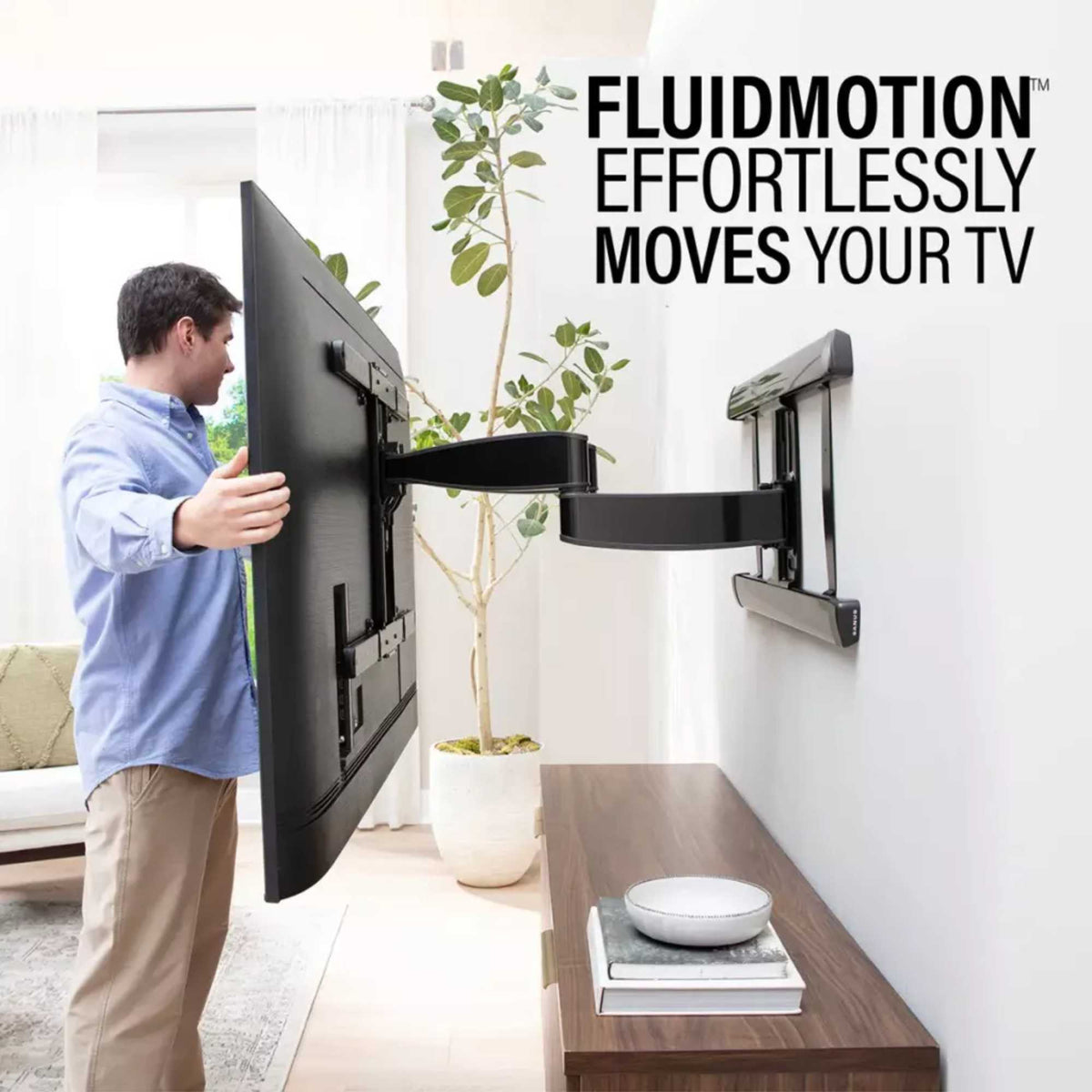 Sanus VXF830-B2 Advanced FluidMotion TV Mount for 65"-100" TVs up to 79kg