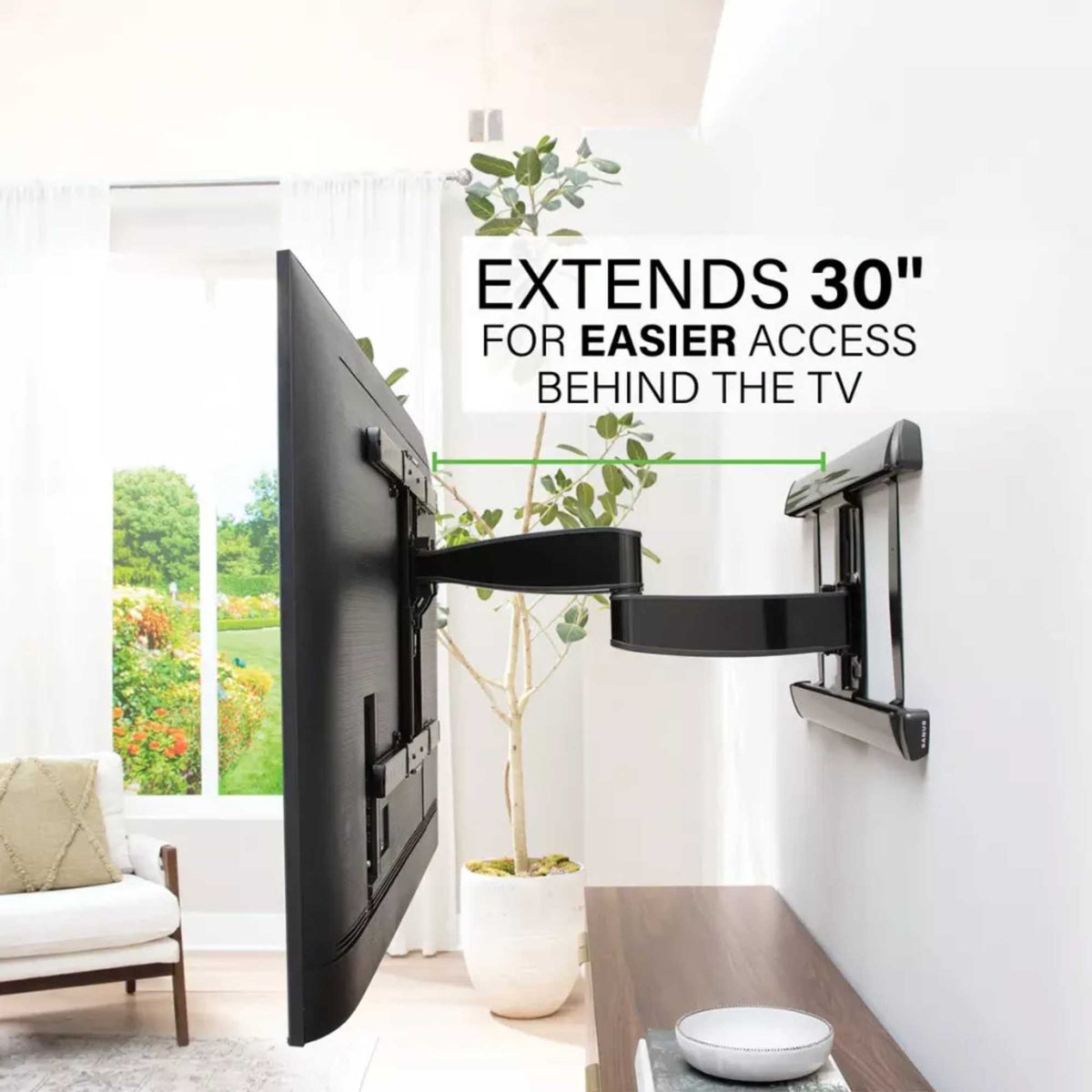 Sanus VXF830-B2 Advanced FluidMotion TV Mount for 65"-100" TVs up to 79kg