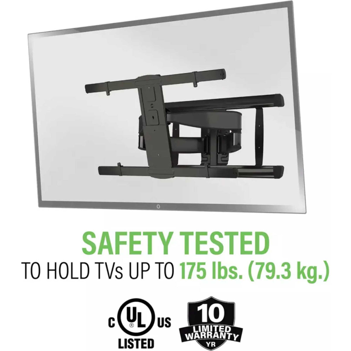 Sanus VXF830-B2 Advanced FluidMotion TV Mount for 65"-100" TVs up to 79kg