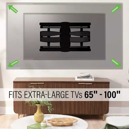 Sanus VXF830-B2 Advanced FluidMotion TV Mount for 65"-100" TVs up to 79kg