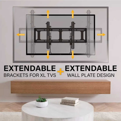 Sanus VXL7-B2 Super Slim Fixed Position TV Wall Mount for TVs 65" - 140"