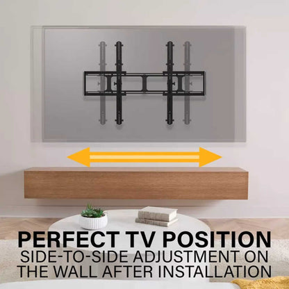 Sanus VXL7-B2 Super Slim Fixed Position TV Wall Mount for TVs 65" - 140"