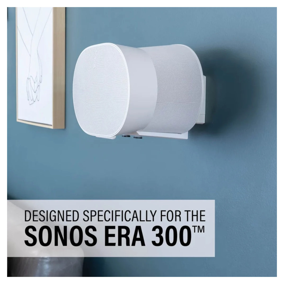 Sanus WSWME32 Speaker Mount for Sonos Era 300 - White