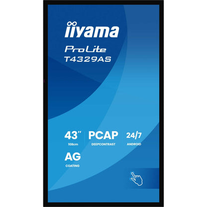 iiyama 43" Touchscreen PC with Android T4329AS-B1AG