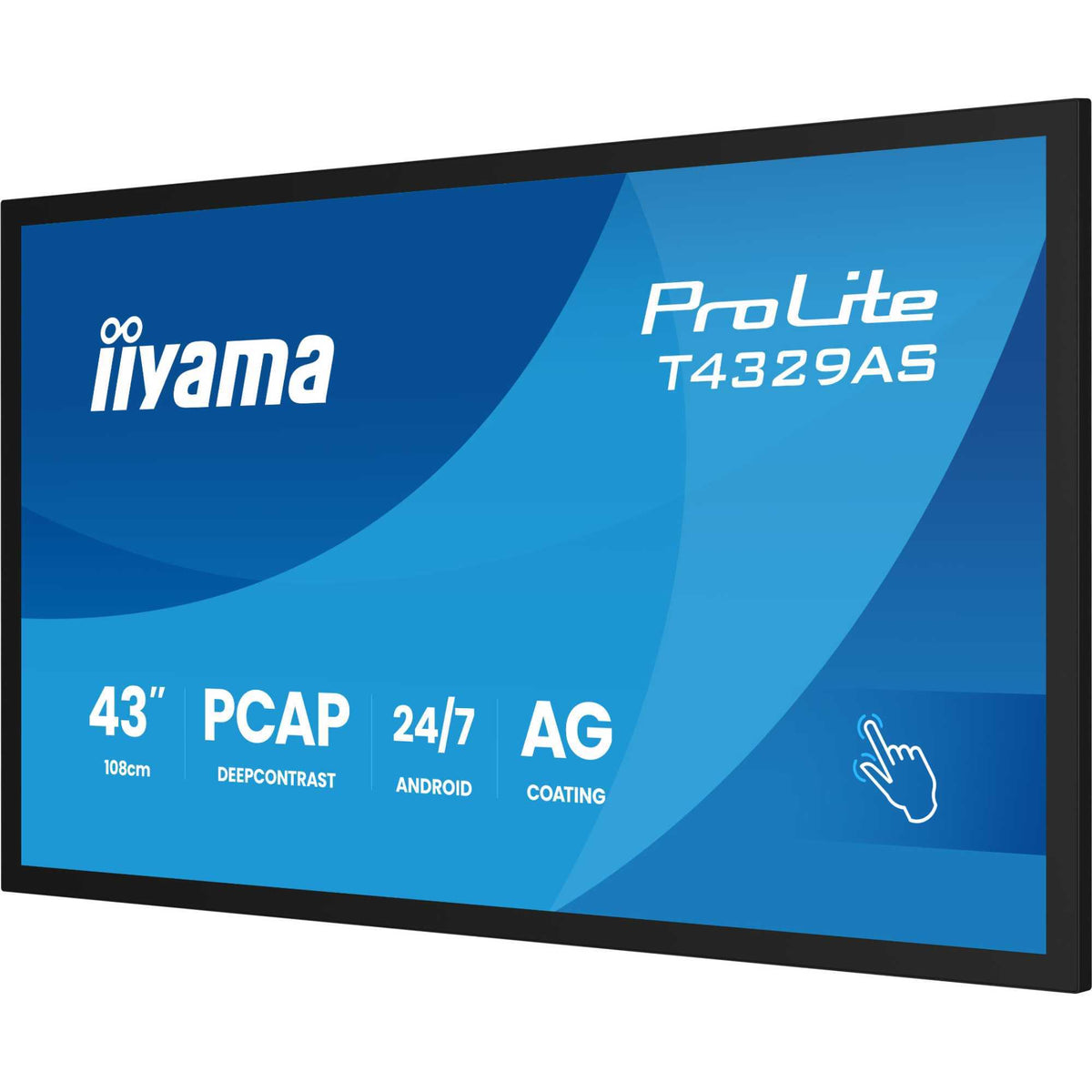 iiyama 43" Touchscreen PC with Android T4329AS-B1AG