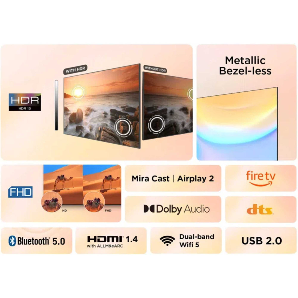 TCL SF5 40" Full HD 1080p LED Fire TV - 40SF540K