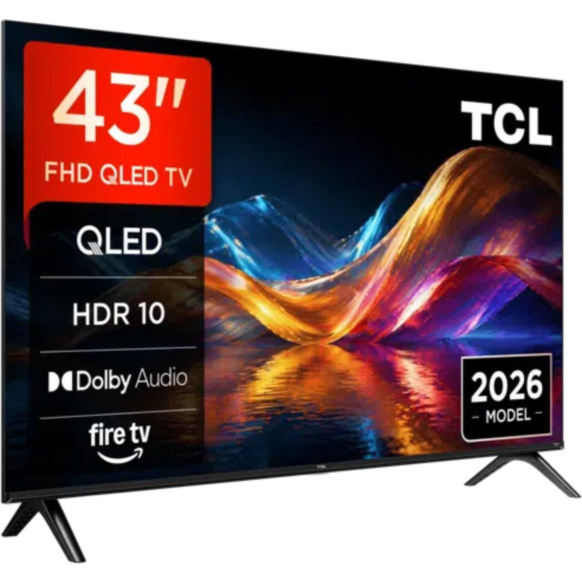 TCL V5D-UK 43" Full HD HDR QLED Freely Smart TV - 43V5DUK