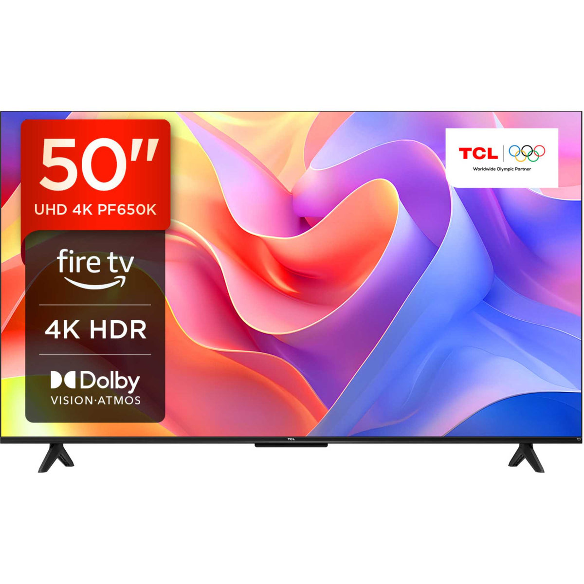 TCL PF650K 50" 4K HDR PRO Smart Fire TV with Freely - 50PF650K