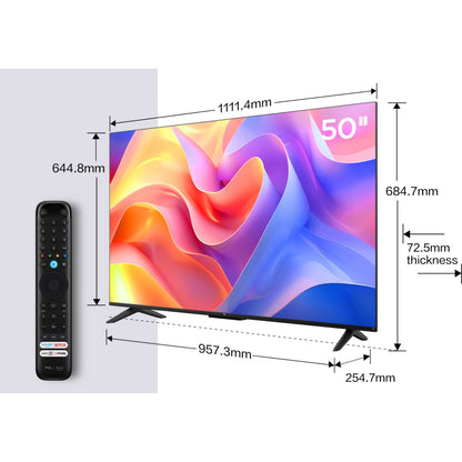 TCL PF650K 50" 4K HDR PRO Smart Fire TV with Freely - 50PF650K