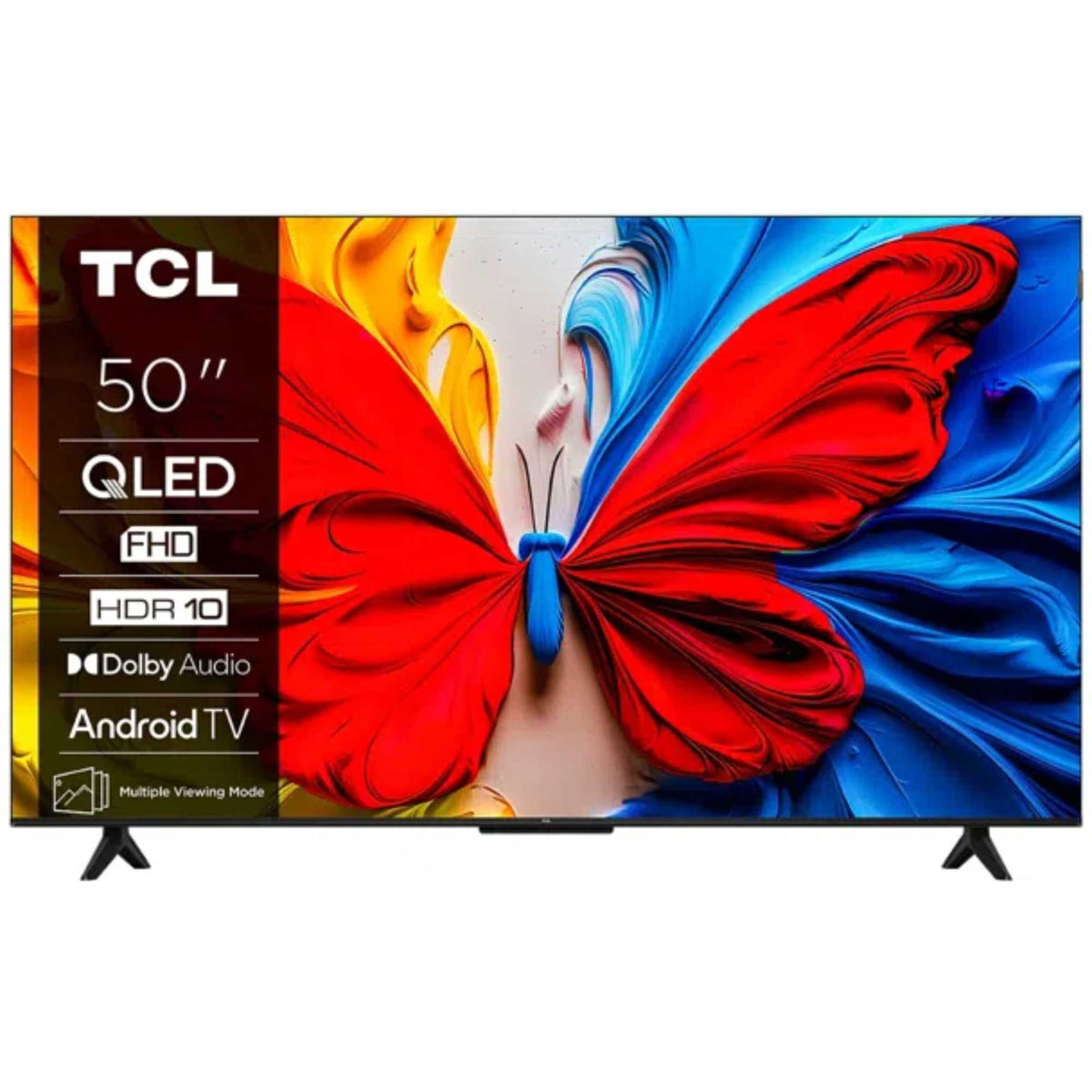 TCL V5C-UK 50" Full 1080 HD QLED Android TV - 50V5CUK