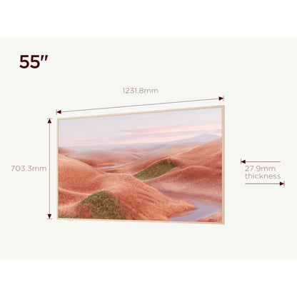 TCL A300W 55" 4K Ultra HD QLED Canvas/Frame Lifestyle TV - 55A300W