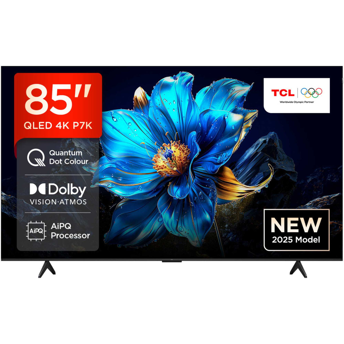 TCL P7K-UK 85" 4K Smart QLED Google TV 60Hz - 85P7KUK