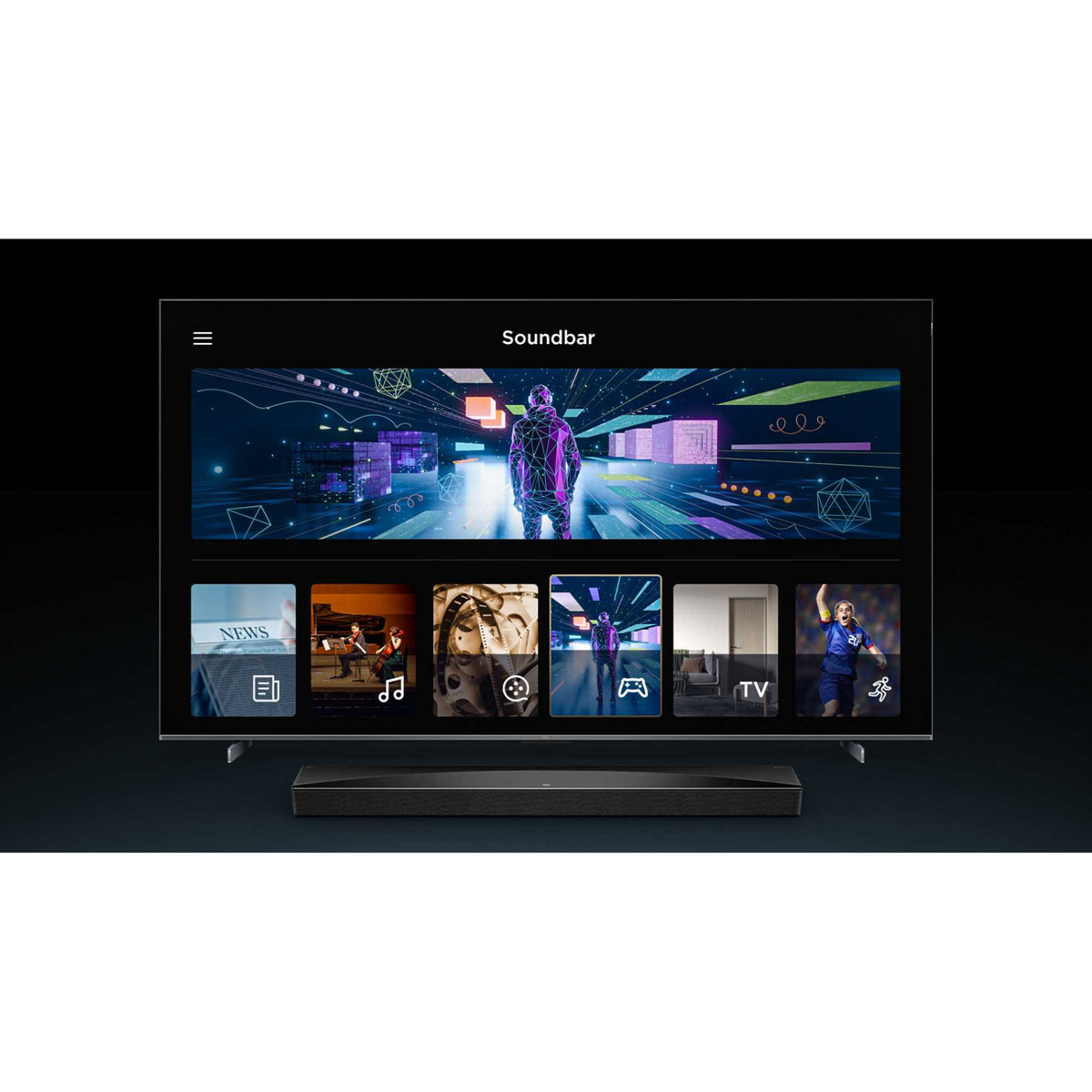 TCL Q75HK 5.1.2 Channel Wireless Soundbar with Dolby Atmos & DTS:X