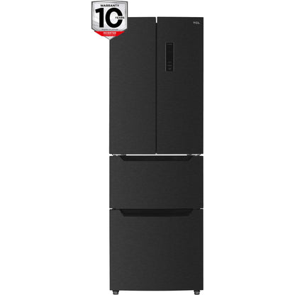 TCL American Style Fridge Freezer 50/50 Total No Frost - Black - RP320FBE0UK