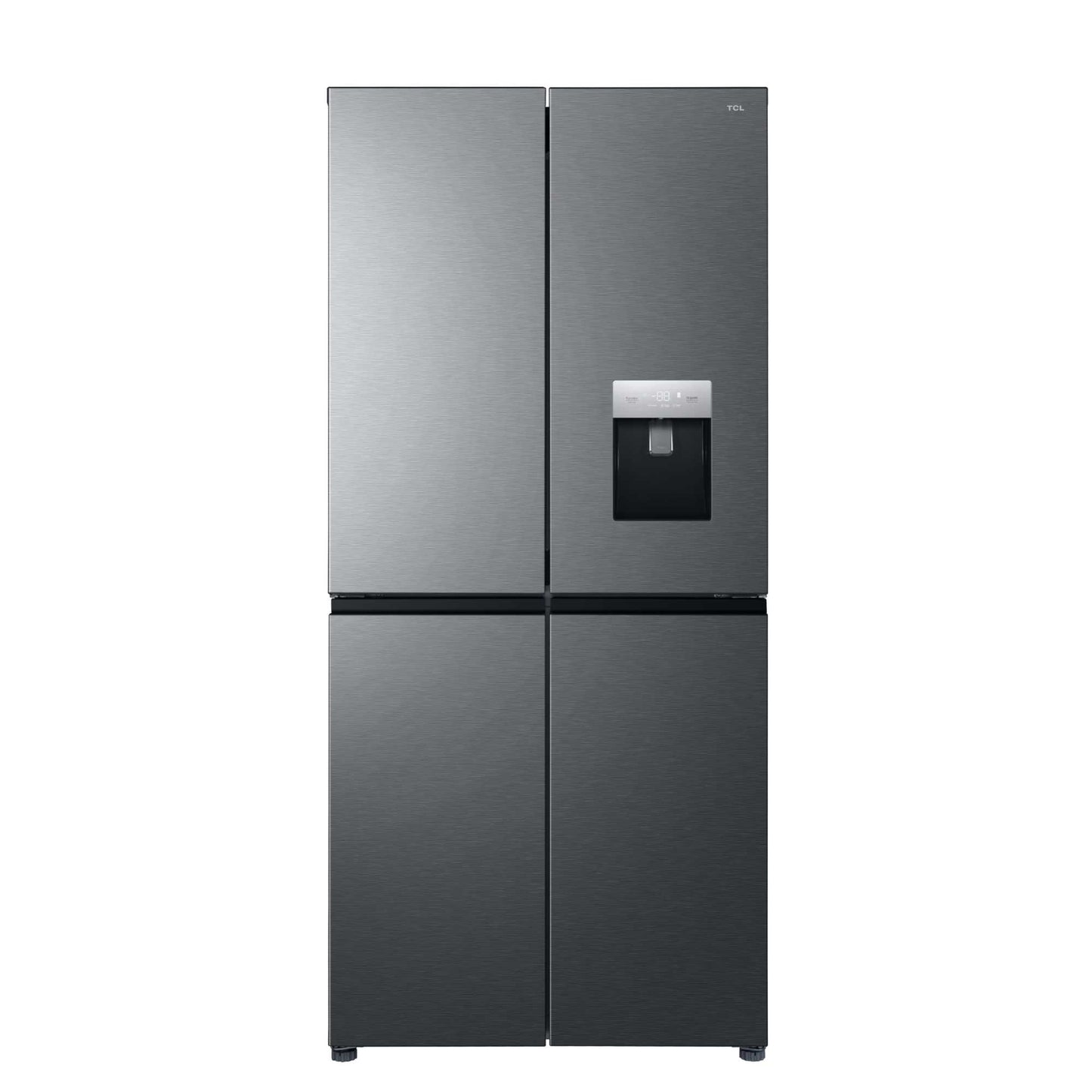 TCL American Style Fridge Freezer 50/50 Total No Frost - Quartz Grey - RP466CXE1UK