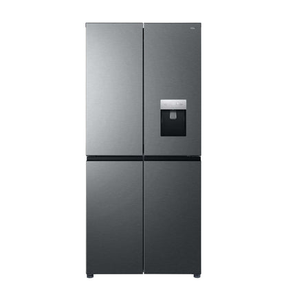 TCL American Style Fridge Freezer 50/50 Total No Frost - Quartz Grey - RP466CXE1UK
