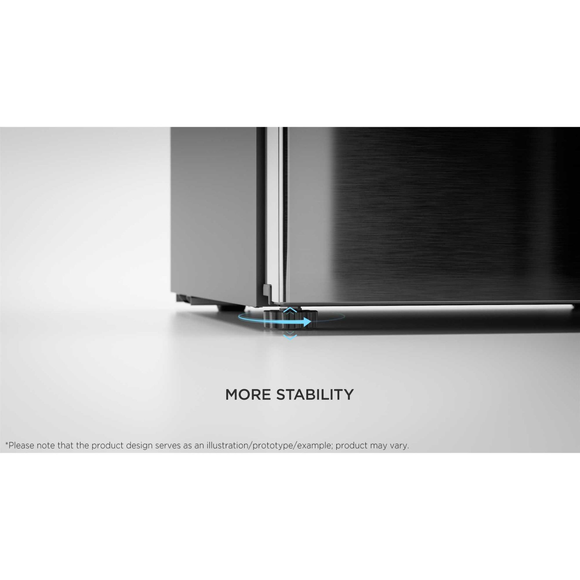 TCL American Style Fridge Freezer 50/50 Total No Frost - Quartz Grey - RP466CXE1UK