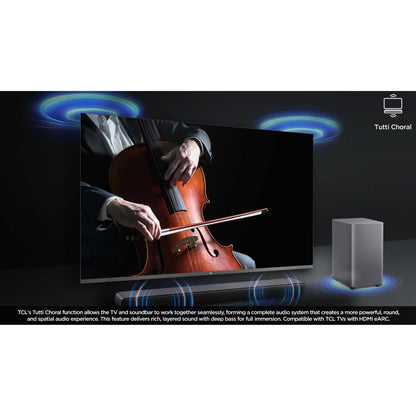 TCL S55HK 2.1 Channel Wireless Soundbar with Dolby Atmos & DTS Virtual:X