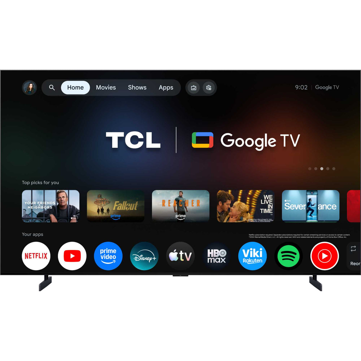 TCL A400M 98" 4K Ultra HD QD-Mini LED HDR Smart TV - 98A400M
