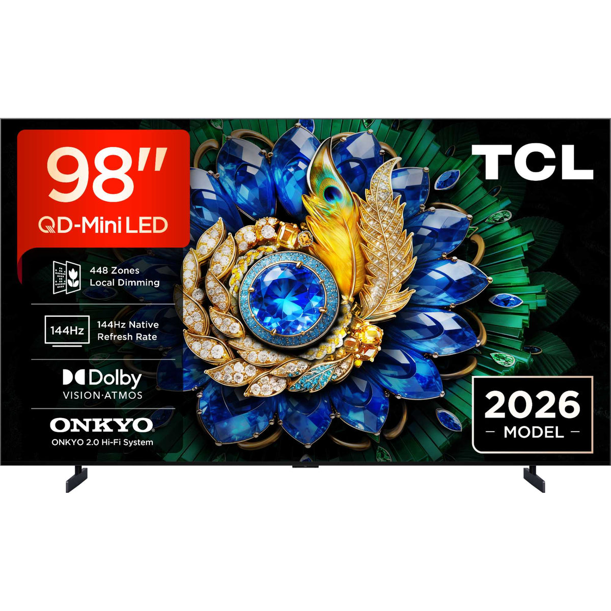 TCL A400M 98" 4K Ultra HD QD-Mini LED HDR Smart TV - 98A400M