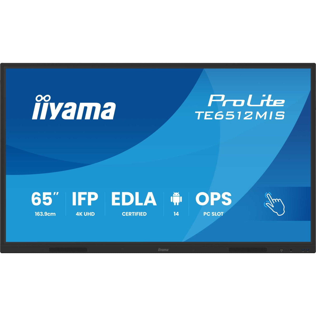 iiyama 65" Touchscreen PC with Android TE6512MIS-B4AG