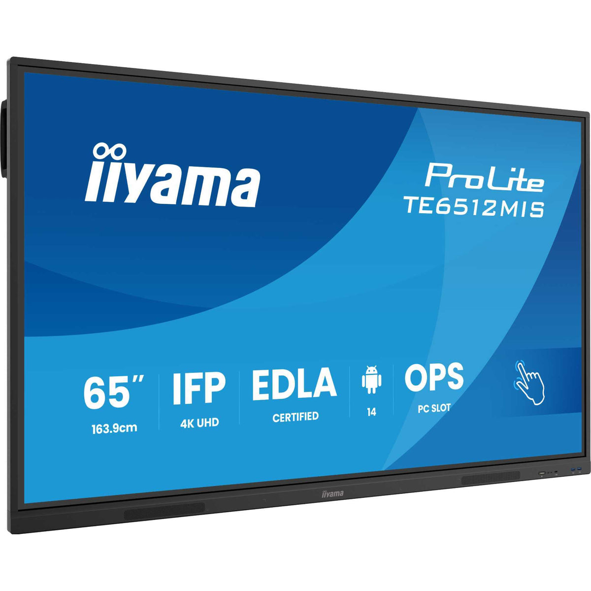 iiyama 65" Touchscreen PC with Android TE6512MIS-B4AG
