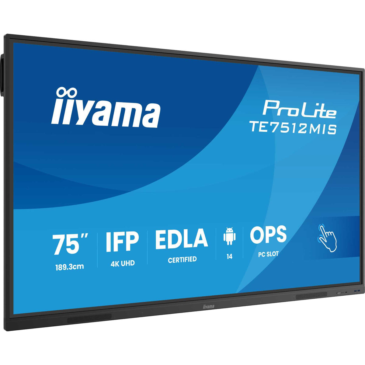 iiyama 75" Touchscreen PC with Android TE7512MIS-B4AG