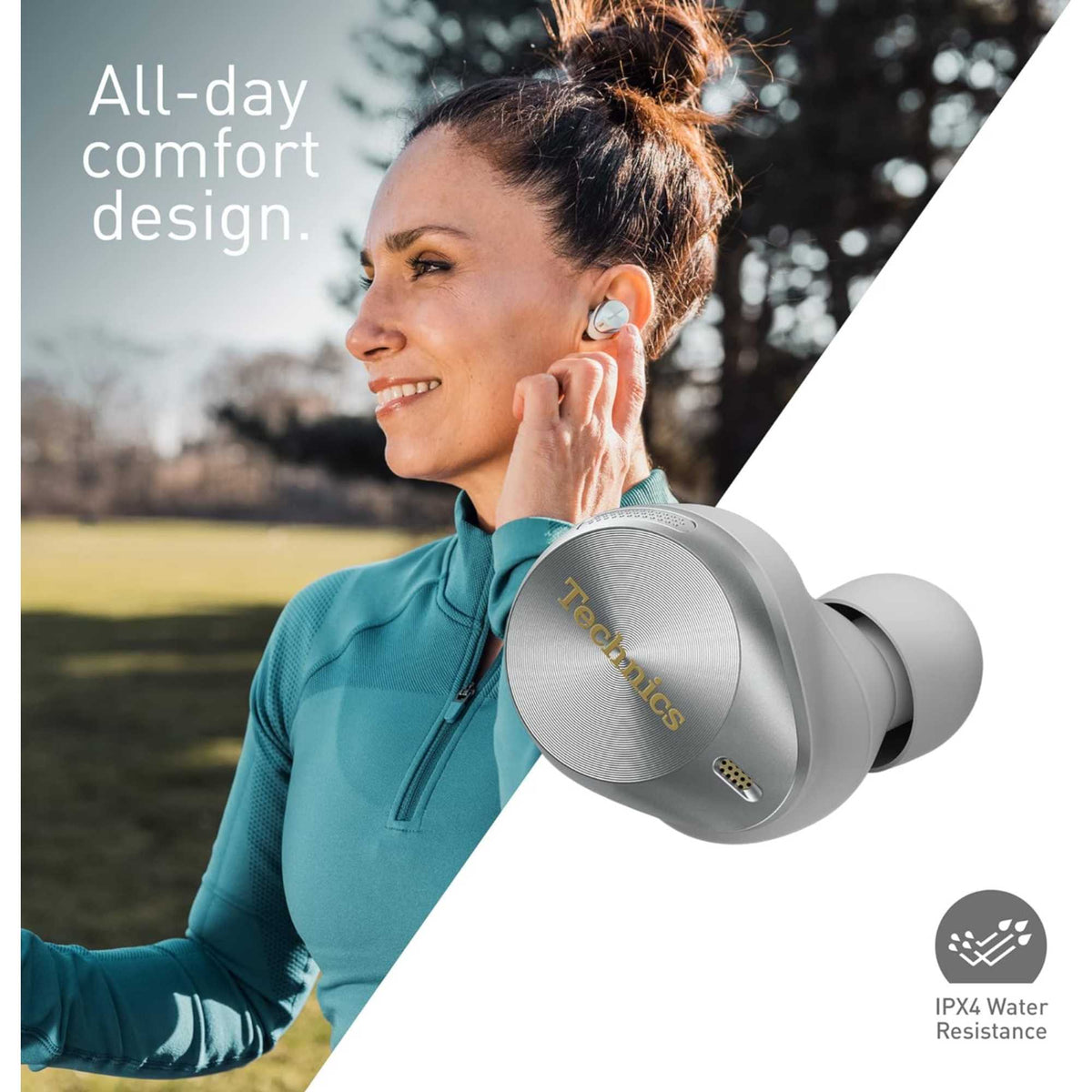 Technics EAHAZ80ES Wireless Earbuds with Noise Cancelling