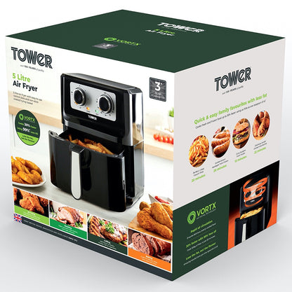 Tower T17090 Vortx 5 Litre Air Fryer
