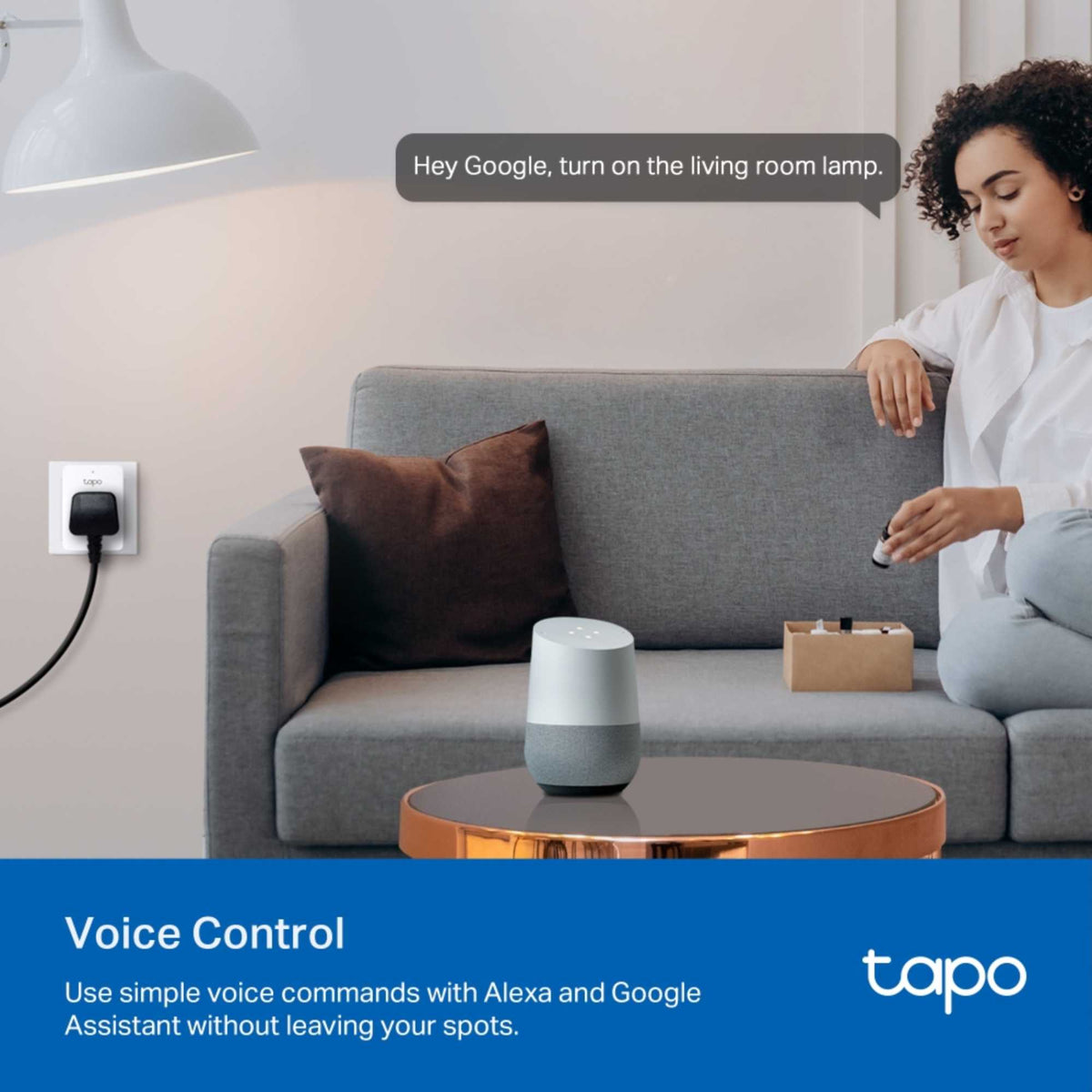 TP-Link Tapo P110 Mini Smart Wi-Fi Socket 2PK