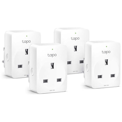 TP-Link Tapo P110 Mini Smart Wi-Fi Socket with Energy Monitoring - 4 Pack