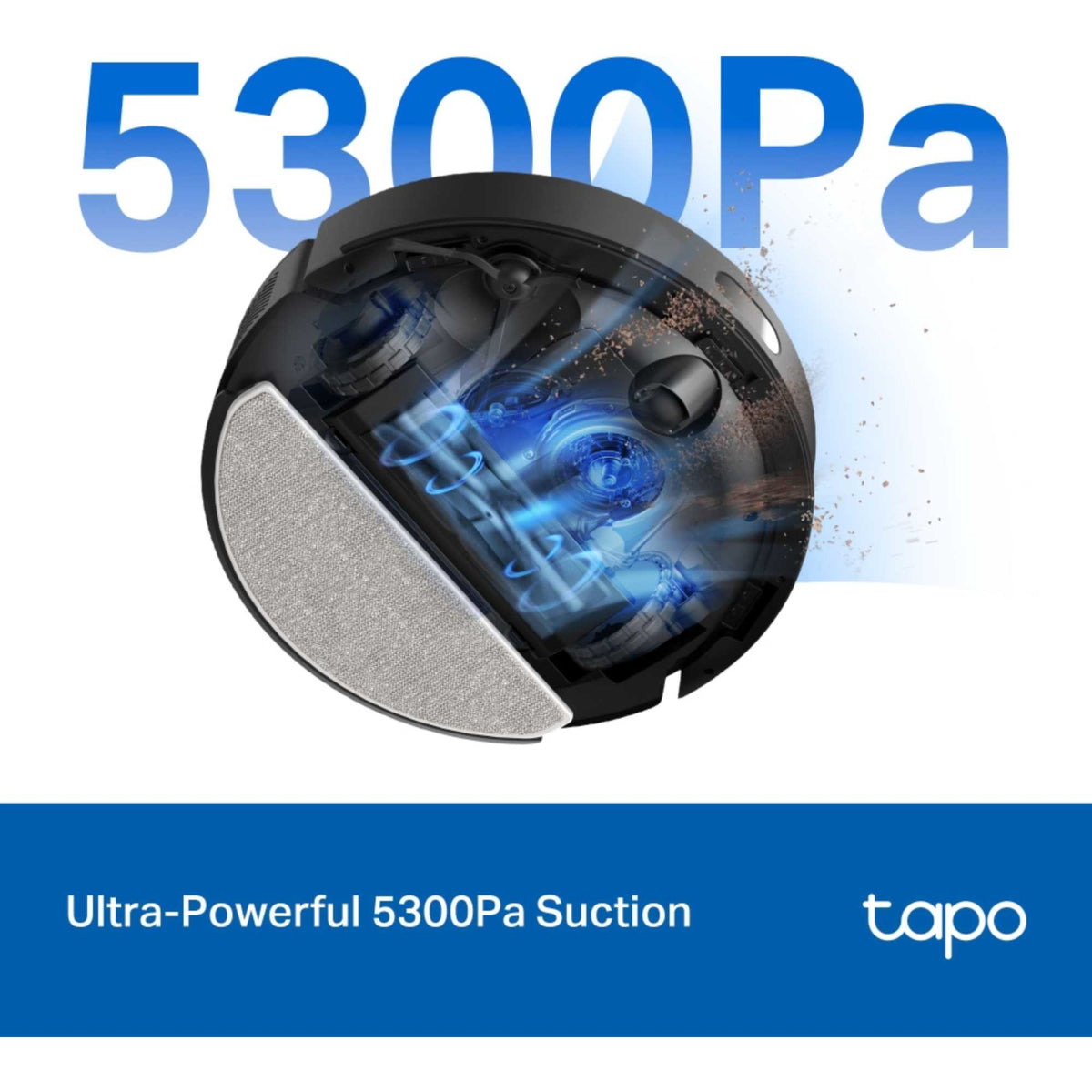 TP-Link Tapo 5300Pa Hyper Suction Robot Vacuum - RV30MAXPLUS