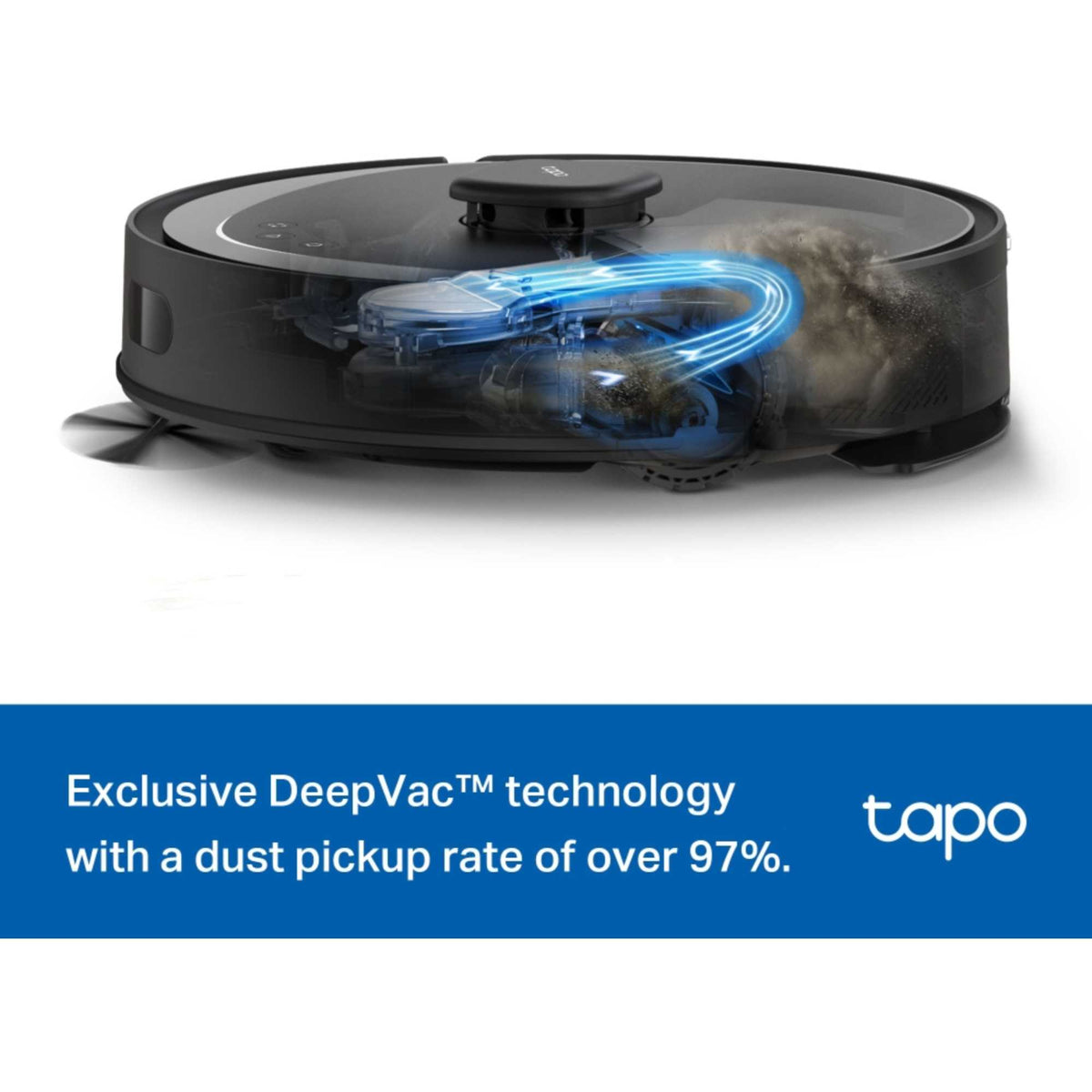 TP-Link Tapo 5300Pa Hyper Suction Robot Vacuum - RV30MAXPLUS