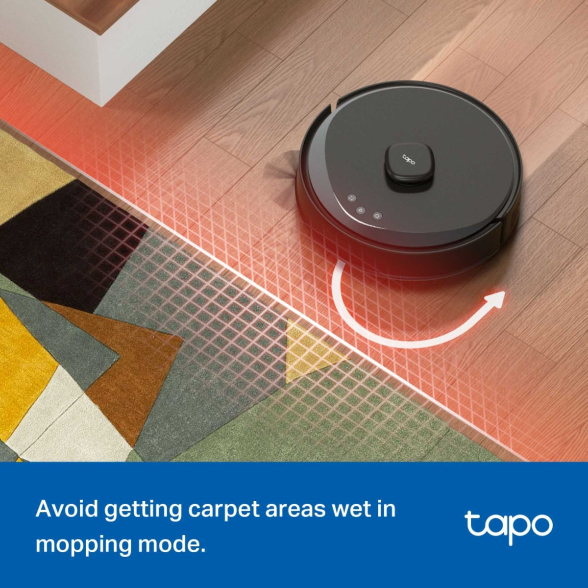 TP-Link Tapo 5300Pa Hyper Suction Robot Vacuum - RV30MAXPLUS