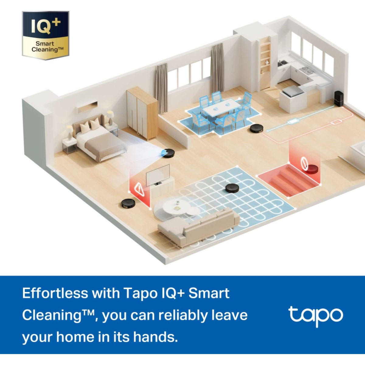 TP-Link Tapo 5300Pa Hyper Suction Robot Vacuum - RV30MAXPLUS