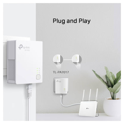TP-Link TLPA7017KIT AV1000 Gigabit Powerline Starter Kit