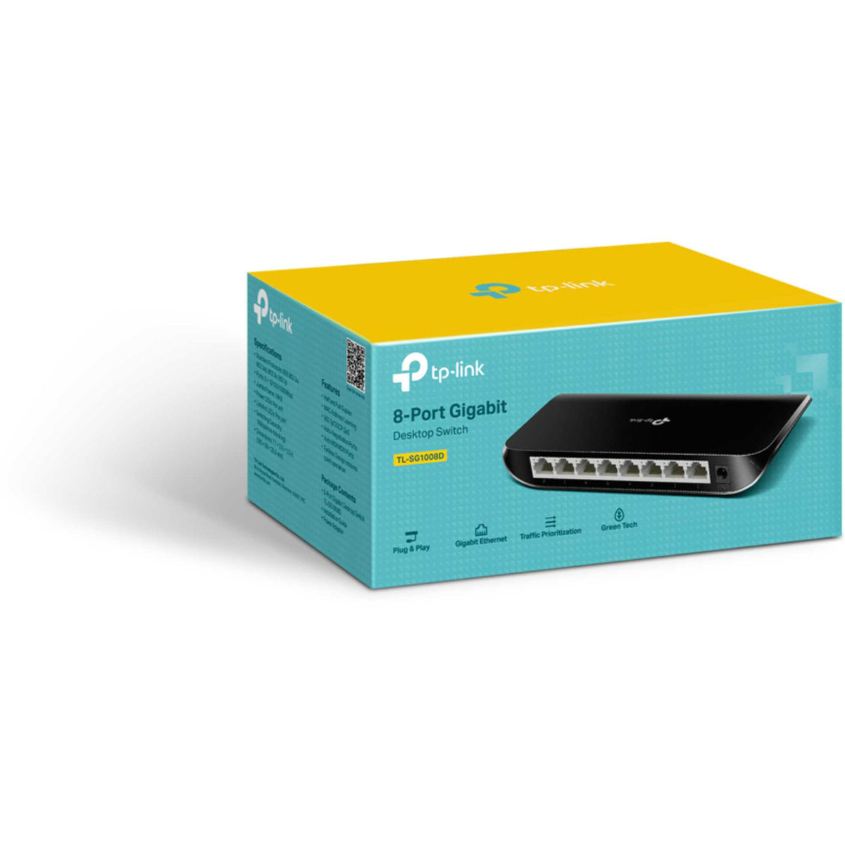 TP-Link TL-SG1008D 8-Port Gigabit Desktop Network Switch
