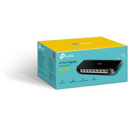 TP-Link TL-SG1008D 8-Port Gigabit Desktop Network Switch