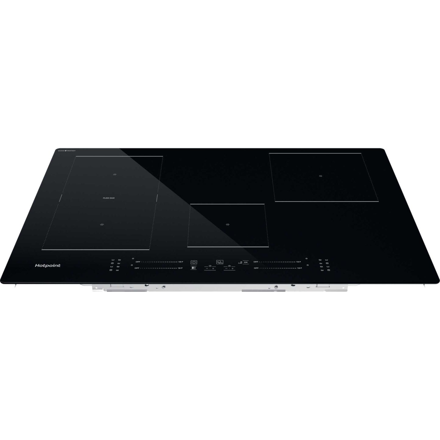 Hotpoint TS 6477C CPNE 77cm CleanProtec 4 Zone Induction Hob - Black
