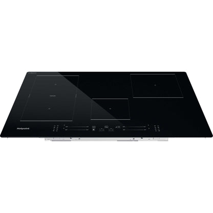Hotpoint TS 6477C CPNE 77cm CleanProtec 4 Zone Induction Hob - Black