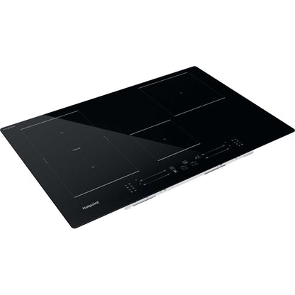 Hotpoint TS 6477C CPNE 77cm CleanProtec 4 Zone Induction Hob - Black