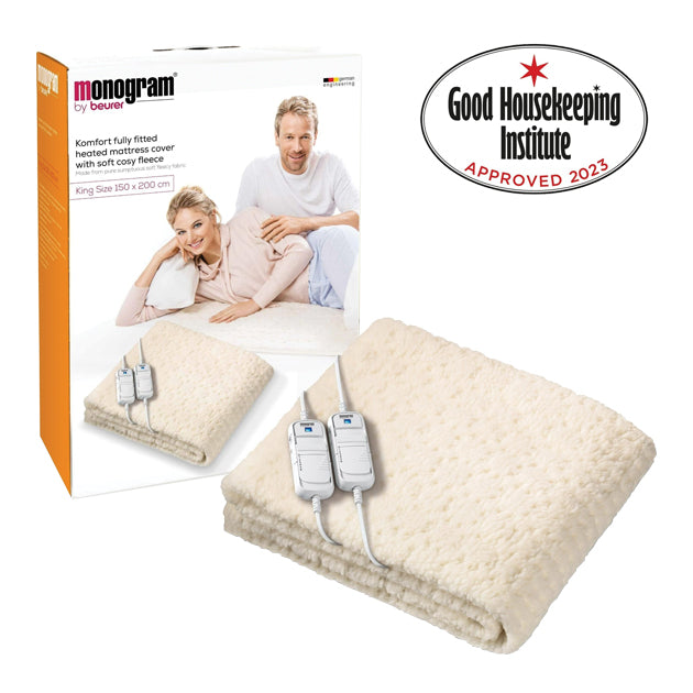 KOMFORT KING DUAL HEATED MATTRESS COVER