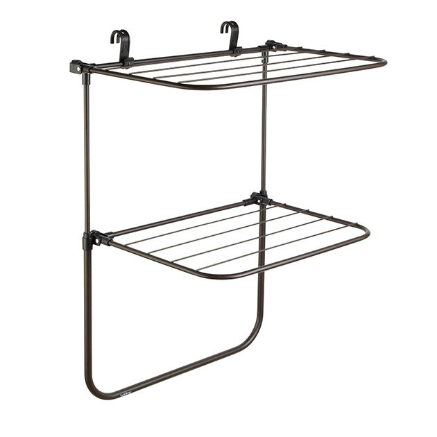 2 IN 1 HANGING CLOTHES AIRER